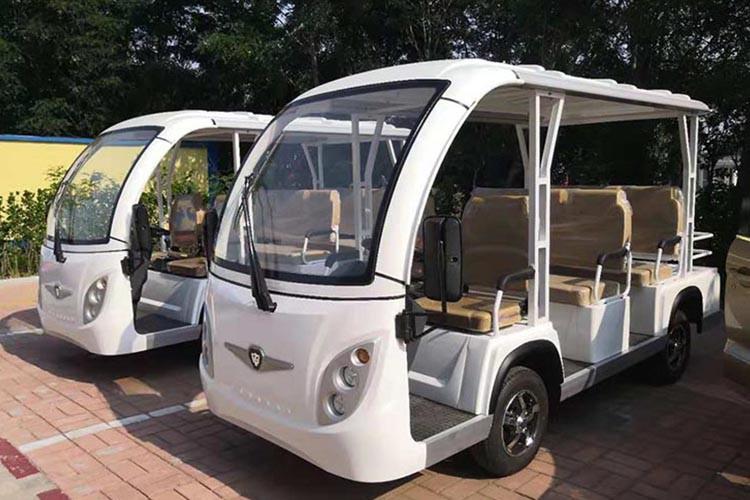 濰坊央城八座電動(dòng)觀光車(chē)
